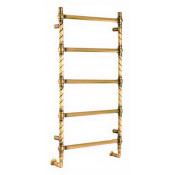 Полотенцесушитель водяной Azario Базель AZУТ000575 95х50 лесенка бронза