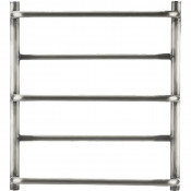 Полотенцесушитель водяной Azario Ницца НиццаПоЛЛХ500х50005НиццаG1/2никел 50х50 лесенка никель/хром