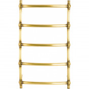 Полотенцесушитель водяной Azario Брента БрентаПоЛЛХ500х95005ДРетроШарДуга 95х50 лесенка  бронза