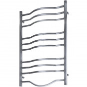 Полотенцесушитель водяной Azario Венеция ВенецияПоЛЛК500х80010ТG1/2 80х50 лесенка никель/хром