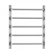 Полотенцесушитель электрический Azario Мока МокаПоЛЛХ400х50005ПУG1/2никель 50х40 лесенка хром