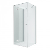 Душевой уголок New Trendy Reflexa L EXK-1257 100х80 хром/прозрачное