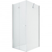 Душевой уголок New Trendy New Soleo D-0148A/D-0086B L 80x70 хром/прозрачное