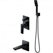 Система для ванны скрытого монтажа Omnires Parma SYSPMW01BL черный матовый