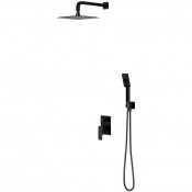 Душевая система скрытого монтажа Omnires Parma SYSPM10BL черный матовый