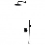 Душевая система скрытого монтажа Omnires Y SYSY18BL черный полуглянец