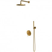 Душевая система скрытого монтажа Omnires Y SYSY19GLB брашированное золото