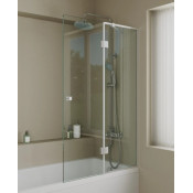 Шторка на ванну стеклянная D&K Matrix DG1109001