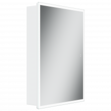 Зеркальный шкаф Sancos Cube CU600 60х80 с подсветкой