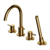 Смеситель на борт ванны Omnires Y Y1232GLB брашированное золото