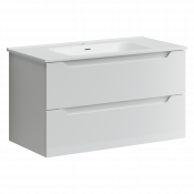 Тумба под раковину Sancos Norma NR2.090W 2.0 89 подвесная белая