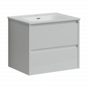 Тумба под раковину Sancos Libra LB60W 59 белый глянец