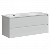 Тумба под раковину Sancos Libra LB120-2W 119 белый глянец