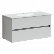 Тумба под раковину Sancos Urban UR100W 99 белый глянец