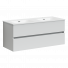 Тумба под раковину Sancos Urban UR120-2W 119 белый глянец