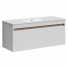 Тумба под раковину Sancos Smart SM120-1W 119 подвесная белая