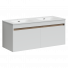 Тумба под раковину Sancos Smart SM120-2W 119 подвесная белая