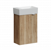 Тумба с раковиной Sancos Mini MN35EGL/CN5008 35 дуб галифакс