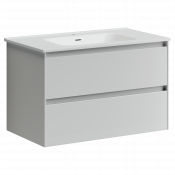 Тумба с раковиной Sancos Cento CN80W/CN7005 80 белый