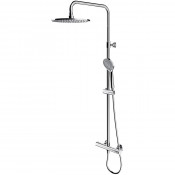 Душевая система Omnires Y Y1244LUXLCR с термостатом хром