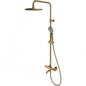 Душевая система Omnires Y Y1234ALGL с термостатом золото