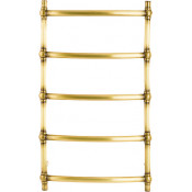 Полотенцесушитель электрический Azario Брента 95х50 лесенка  бронза