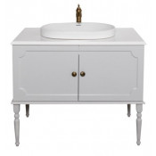 Тумба с раковиной Atoll Ренессанс ATRT100SS 100 светло-серый