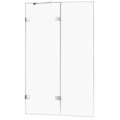 Шторка для ванны New Trendy Avexa EXK-1960 L 130 хром/прозрачное