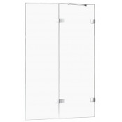 Шторка для ванны New Trendy Avexa  EXK-1961 R 130 хром/прозрачное