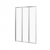 Шторка для ванны New Trendy Trex P-0154 120 хром/прозрачное