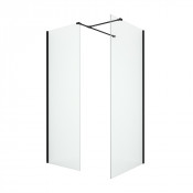Душевой уголок New Trendy New Modus Black EXK-1295 160x90x200 черный/прозрачное