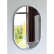 Зеркало Atoll Брайтон серый