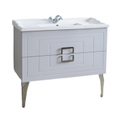 Тумба напольная Atoll Брайтон 100К серый