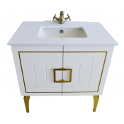 Тумба напольная Atoll Брайтон 80К серый