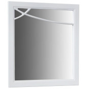 Зеркало Atoll Доминикана 85 белый матовый