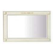Зеркало Atoll Прага 120 слоновая кость/золото