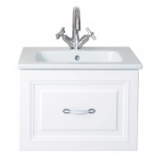 Тумба подвесная Atoll Валери 260 белый матовый