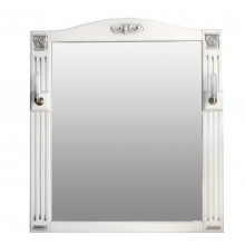Зеркало Atoll Венеция 190 белый/серебро