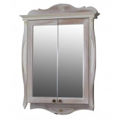 Зеркальный шкаф Atoll Ривьера подвесной ромашки