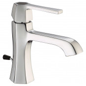 Смеситель для раковины Cisal Cherie CH0005146T хром/черный матовый