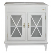 Тумба с раковиной Atoll Марсель 285 New напольная белый матовый