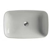 Раковина накладная Kerasan Tribeca 514159 60 серый матовый