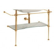 Консоль под раковину Kerasan Waldorf 9203K3br бронза