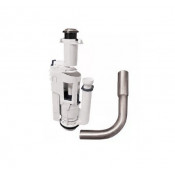 Механизм слива для низкого подвесного бачка Globo Paestum BA007cr хром