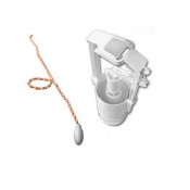 Механизм слива для высокого бачка Globo Paestum BA014br бронза/белый