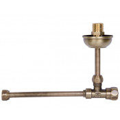 Угловой кран для унитаза Simas Accessori 120006br бронза