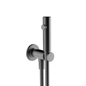 Гигиенический душ Gessi Inciso 58153#707 brushed black metal pvd
