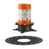 Встраиваемая часть напольного смесителя для ванны Gessi 46189#031