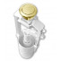 Механизм слива для бачка Azzurra B19002F/40 oro золото