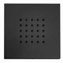 Настенная форсунка Bossini Cubic Flat I00176.073 черный матовый